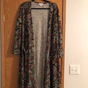 Lularoe Sarah Cardigan Floral
